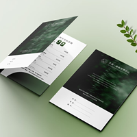 Carpeta personalizada barata de fábrica con diseño de logotipo Impresión Personalizar negocios A4 Presentación Documento Carpetas de papel