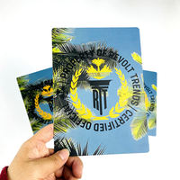 Grosir murah Logo kustom kertas masukkan promosi kartu pos kartu hadiah kustom kartu ucapan terima kasih untuk bisnis kecil