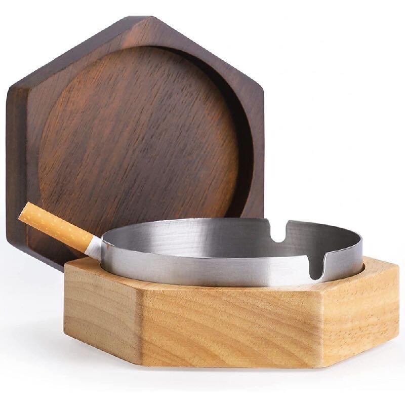 Индивидуальная индивидуальная пепельница для сигар в современном стиле, гексагональная пепельница для сигар для вечеринки