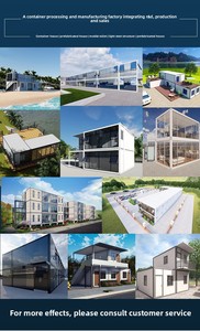 Maison conteneur préfabriquée de haute qualité, espace de vie modulaire pour entrepôt, conception respirante - Product Image 4