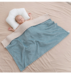 Trẻ Em Của Mặc Quilt Minky Dot Chăn Cho Trẻ Sơ Sinh Trẻ Sơ Sinh Và Trẻ Em - Product Image 4