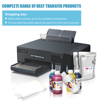 Vente Directe Usine Machine d'Impression par Transfert DTF A4 L8058 Imprimante Jet d'Encre EcoTank pour Impression DIY sur T-shirts et Tissus Textiles
