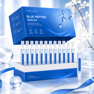 OEM Blue <b>Serum</b> Korean Laboratory Skin Repair Brightening Apply Facial <b>Serum</b> Custom Sample Private Label Manufacturer - Product Image 6