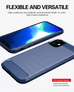 Étui de téléphone en fibre de carbone pour Sony <span class=keywords><strong>Xperia</strong></span> XA1 <span class=keywords><strong>XA2</strong></span> Plus Ultra XZ1 XZ2 Compact XZ3 Premium Ace 2 <span class=keywords><strong>Xperia</strong></span> 1 II IV <span class=keywords><strong>Xperia</strong></span> 10 IV - Product Image 3
