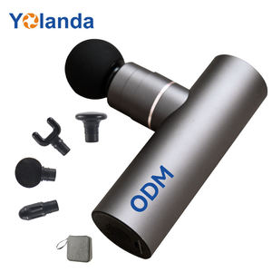 Cuerpo de metal completo de mano masajeador de músculos profundos vibrador deportes recuperación pistola de masaje inalámbrica para mano pierna cuello - Product Image 1