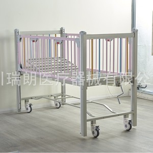 เตียงพยาบาลเด็กเสฉวนรุ่ยหลาง รุ่น RC-080 9000 เตียงเหล็กกล้าคาร์บอนสำหรับใช้ในโรงพยาบาล - Product Image 2