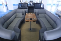 Hot Sport Pontoon Boat avec moteur hors-bord Double modèle et à prix réduit à vendre