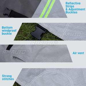 Kit de Cubierta para Caravana/RV de 16 a 30 pies, Toldo para Camper con Cubierta para Neumáticos y Gato de Remolque, Resistente a Rayos UV, Impermeable, Nieve, Hielo y Heladas - Product Image 5