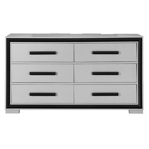 Cómoda Moderna y Duradera de Madera de Roble en Gris y Negro para Dormitorio y Sala de Estar - Product Image 5