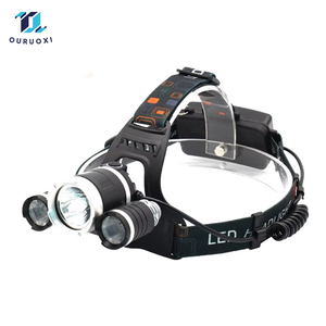 <span class=keywords><strong>Lampada</strong></span> Frontale LED <span class=keywords><strong>Ricaricabile</strong></span> USB Impermeabile Potente Portatile con Zoom Quattro Modalità Torcia Frontale - Product Image 3