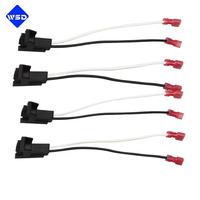 Arnés de cableado personalizado para altavoces de coche, conector de 2 pines tipo espada de desconexión rápida, para altavoces de puerta de camiones y SUVs 1993-2014, conjunto de cable de audio para coche