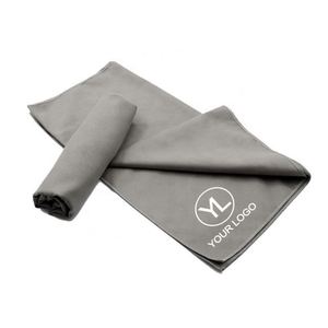 Toalla Deportiva de Microfibra Personalizada con Logotipo, Ligera, de Secado Rápido y Absorbente, para Gimnasio, Fitness, Ejercicio y Promoción - Product Image 1