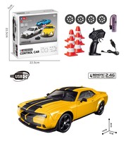 Voiture de course électrique télécommandée EPT 49MHZ, voiture RC 360°, 4x4 tout-terrain, jouets pour enfants, voiture de cascades