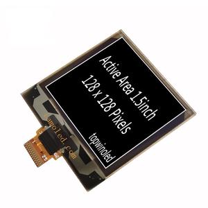 หน้าจอ OLED ขนาด 1.5 นิ้ว 128x128 พิกเซล 25 พิน แบบบัดกรี รองรับหลายอินเทอร์เฟซ สีขาว รุ่น VG-2828KSWHG01 ssd1327 - Product Image 4