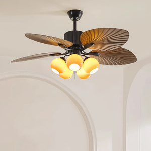 <b>LED</b> <b>Ceiling</b> Fan with <b>Light</b> High Efficiency DC Motor 52 Inch ABS Blades <b>Dimmable</b> 3CCT Remote - Product Image 5