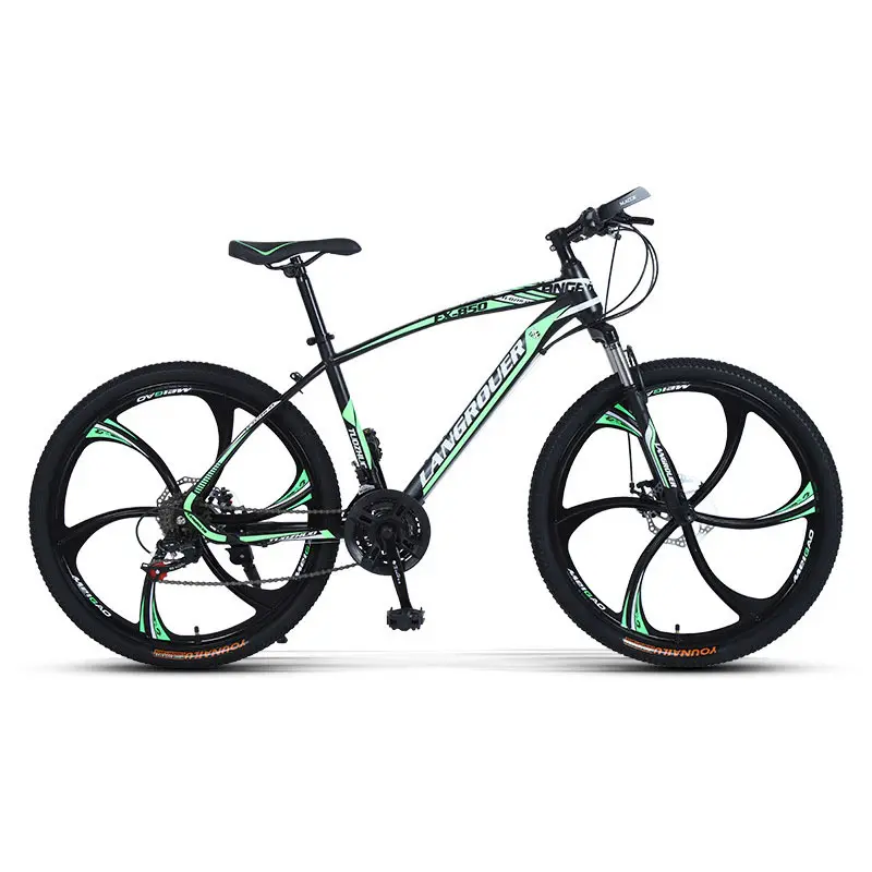 Karbon bisikletleri Fiber hava arka büyük lastikler ile ayarlanabilir sele 100 vinil çıkartmalar 26 inç katlanır özel 29 Su dağ bisikleti