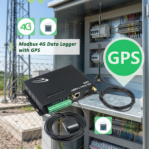 Sistema de transmisión digital temperatura humedad alarma digital registrador de datos 4G remoto GPS registrador de datos 4G RS485 Modbus registrador de datos - Product Image 1