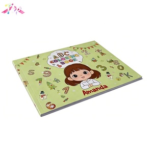 Livres de coloriage personnalisés à couverture souple en carton avec reliure parfaite pour enfants - Product Image 2