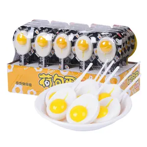 30er-pack spaß kinder-süßigkeiten gefrorene eier süßigkeiten gestückte ei-lutscher gummibärchen gefrorene ei-süßigkeiten