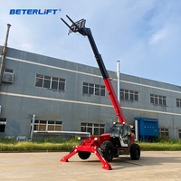 Chinesischer Teleskoplader 3 Tonnen 3,5 Tonnen 5 Tonnen mit Teleskopausleger für Hafen, Terminal, Lagerhalle, mit 7m 10m 14m 17m Auslegerlänge