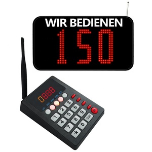 Sistema di Gestione Code Wireless a Lungo Raggio per Clienti in Attesa in Ristoranti, Ospedali, Banche, Uffici DMV, Negozi, Banconi e Uffici Postali - Product Image 1