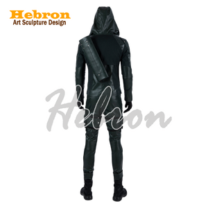 Disfraces de cosplay personalizados de Green Arrow 8 de DC para adultos, inspirados en la película de televisión de Halloween, para eventos y presentaciones. - Product Image 3