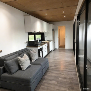 40FT 조립식 배송 컨테이너 하우스 편안한 생활을위한 욕실 주방이있는 산업 디자인 스타일-침실 또는 작업장 용 - Product Image 3