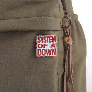 วงดนตรีร็อคที่สร้างสรรค์และมีเอกลักษณ์เฉพาะป้ายที่ระลึกเสื้อผ้ากระเป๋าเครื่องประดับหมวกเข็มกลัดโลหะผสมแบบหยด - Product Image 3