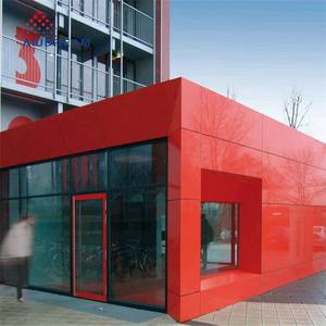 Matériaux de construction extérieure Panneau composite en aluminium 4MM pour revêtement mural Aludream Haute qualité Haute corrosion - Product Image 4