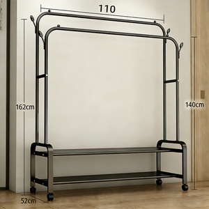 Percheros de pie para sombreros y abrigos, estantes metálicos para zapatos, estantes de exhibición para secar ropa, gran oferta - Product Image 1