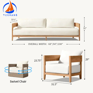 Mesa de comedor de madera de teca Foshan, juego de muebles de silla y mesa de jardín de madera de teca para <span class=keywords><strong>piscina</strong></span>, 8 sillones - Product Image 5
