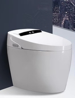 Toilette intelligente monobloc avec automatisation complète
