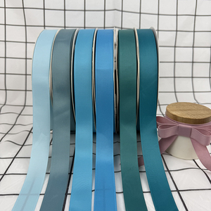 Lüks Grogre Kumaş Polyester Malzeme Çift Taraflı Kurdele Çevre Dostu Düğün, Doğum Günü, Parti Süslemeleri Hediye Paketleme - Product Image 1