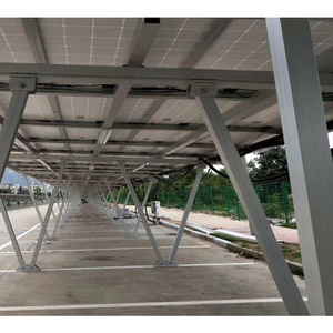 Pv Mount Structure Waterproof Structures Brackets Energy <strong>System</strong> Panel <strong>Mounting</strong> Aluminium <strong>Solar</strong> Carport - Product Image 2