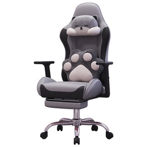 <span class=keywords><strong>Chaise</strong></span> de jeu convertible en acier inoxydable, réglable à 360°, ergonomique, pivotante, inclinable, pour bureau à domicile - Product Image 2
