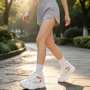 Zapatillas de plataforma de 10 cm para mujer, de moda, informales, de alta calidad, con aumento de altura, para caminar, venta al por mayor de fábrica - Product Image 5