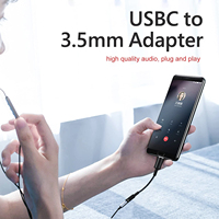 Câble Type C mâle vers 3,5 mm femelle, adaptateur audio en alliage d'aluminium avec sortie DC pour iPhone, connecteur pour écouteurs OTG