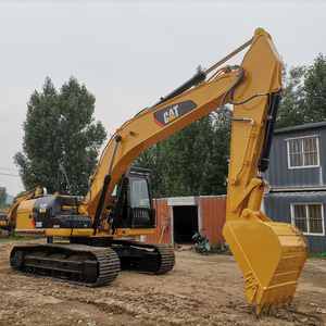 Excavadora de juguete 320D L 2023 con cucharón de excavación, excavadora de orugas amarilla de 20 toneladas con capacidad de cucharón de 1.0m - Product Image 4