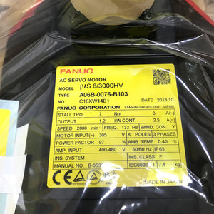 CNC FANUC AC เซอร์โวมอเตอร์ A06B-0076-B103 สำหรับเครื่องกลึงซีเอ็นซีคุณภาพสูงในสต็อก - Product Image 2