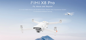 Dron FIMI X8 Pro 4K 60fps con Transmisión de Video de 20 km, GPS, Plegable, Control Remoto - Product Image 2