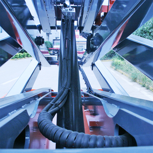 Motor de elevación de tijera autopropulsado móvil eléctrico nuevo de China de alta calidad para la construcción de edificios alta eficiencia operativa - Product Image 2