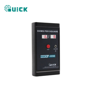 เครื่องวัดค่าความต้านทานไฟฟ้าแบบ LCD รุ่น Quick 499D อุปกรณ์ป้องกันไฟฟ้าสถิตในอุตสาหกรรม เครื่องทดสอบความต้านทานไฟฟ้าสถิต อุปกรณ์เชื่อมและบัดกรี - Product Image 1