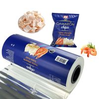 Film en plastique de rouleau d'emballage flexible de nourriture de fabricant de la Chine avec de haute qualité
