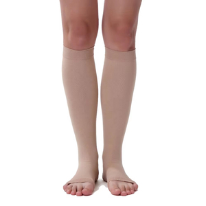 Vene Varicose di supporto di cotone calza professionale 23-32 Mmhg compressione Anti gambe Dvt <span class=keywords><strong>calze</strong></span> per gli uomini delle donne - Product Image 3