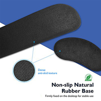 Repose-poignets pour clavier et souris en mousse à mémoire de forme, tapis de souris