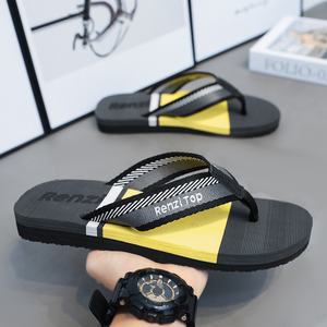पुरुषों के 2025 ग्रीष्मकालीन खेल सैंडल हल्के हल्के-सोल्ड फ्लिप-फ्लॉप pvc इनसोल वाइटमेज़ नॉन-स्लिप विरोधी गंध बाहरी पहनने वाली चप्पल - Product Image 3