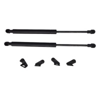Kit d'amortisseurs de capot avant pour Fit/Jazz GK5 2014-2020, vérins à gaz de support de levage en acier inoxydable noir, protection sans perçage