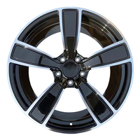 20-22 pouces T6061 Jantes en alliage d'aluminium forgé 5x130 5 trous noir mat pour Porsche Macan Cayenne Passagers Jantes de voiture 35mm