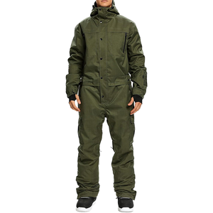 Custom Logo Men's <b>All</b>-<b>in</b>-<b>One</b> Jumpsuits <b>Waterproof</b> Windproof -Tex Snowboarding Skiing Winter <b>One</b>-Piece Outdoor Sports Suit - Product Image 1