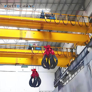 QZ Typ Doppelt räger Greifschaufel-Laufkran 5 Tonnen 10 Tonnen 15 Tonnen 20 Tonnen für die Abfall behandlung - Product Image 4